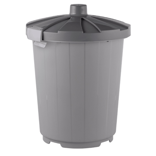 Бак 105л с крышкой (серый)