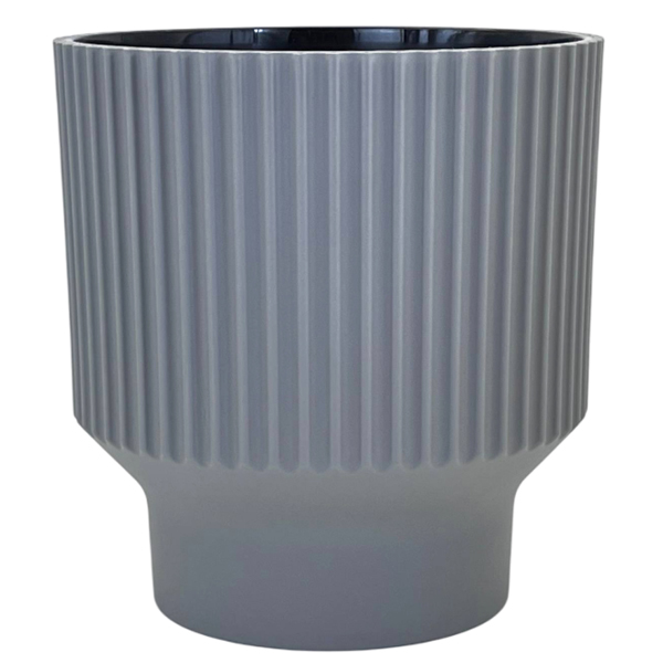 Горшок Аркада 2,85л с вкладкой Серый муссон