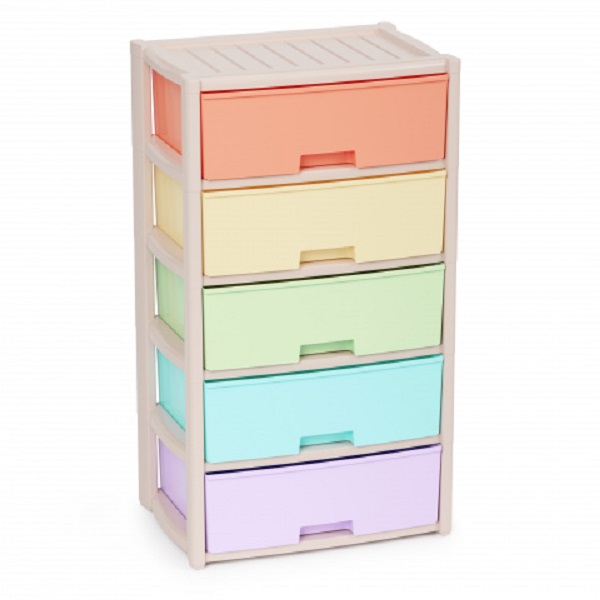 Комод "Колорит" 5 секции широкий (цветной) (то)