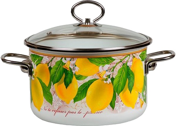 Кастрюля 3л. CONFITURA цил. в ассорт.