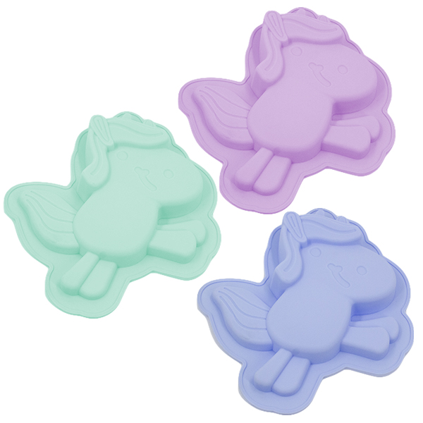 Форма для выпечки силиконовая ЕДИНОРОГ 30*25*3см