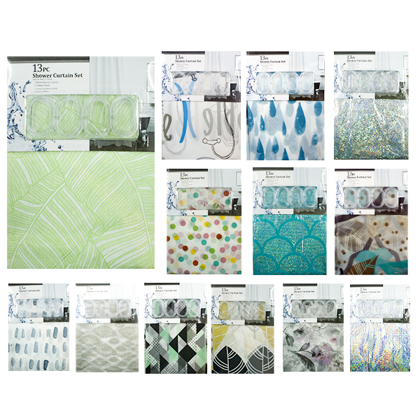 Штора для ванной комнаты 180*180см PEVA