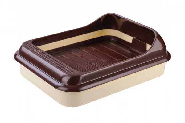 Лоток ALTA "Верный друг" с решёткой (сл.кость) (то)