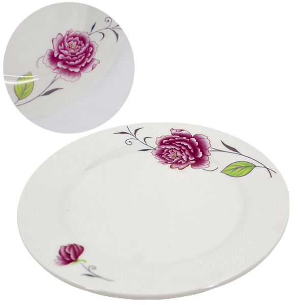Тарелка керамическая серия РОЗА Ø-23см
