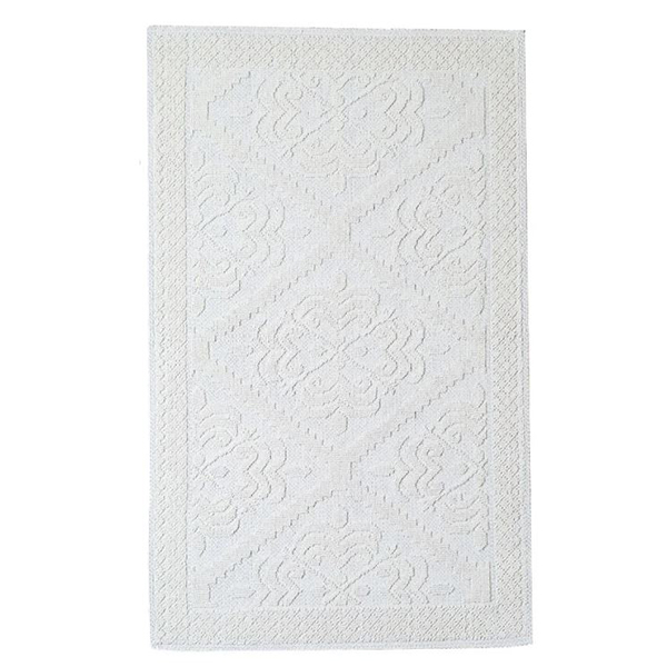 Комплект из 2 ковриков Pamuklu (хлопок), 60х100 (60х50), MV542 кремовый