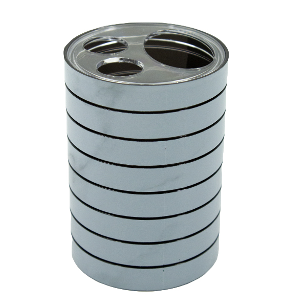 Подставка для зубных щеток WHITE (10*7см)