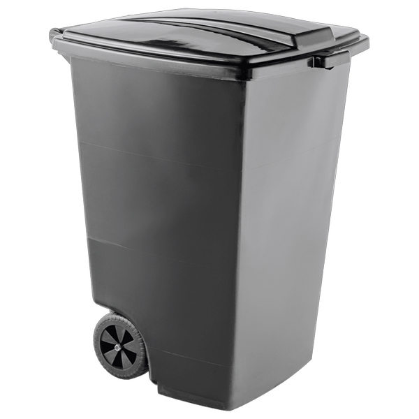 Контейнер для мусора 120л (темно-серый)