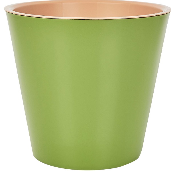 Горшок для цветов London D230мм 5л оливковый (то)