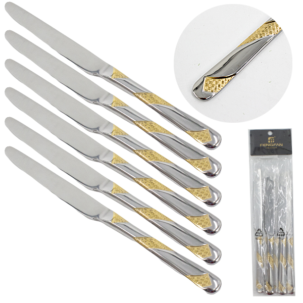 Нож столовый серия 4 (набор 6шт)