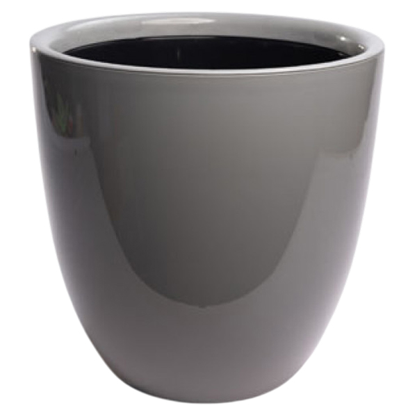 Горшок Сириус 16,5л с вкладкой Серый муссон