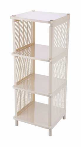 Этажерка универсальная "Лайт"4-х секцион. (слоновая кость)(то)