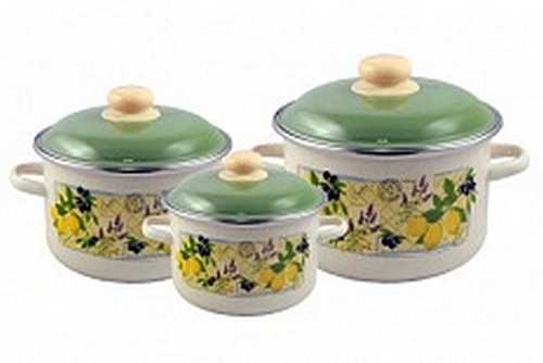 Набор эмал 3пр №19 Citrus ТМ Appetite