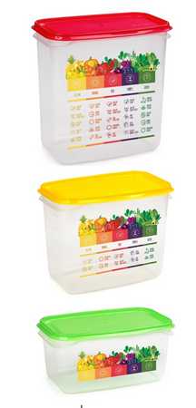 Контейнер Vitaline 1,5 л (роза)(то)