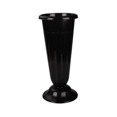 Ваза для цветов под срезку (D210мм,выс440мм)(чёрный) 