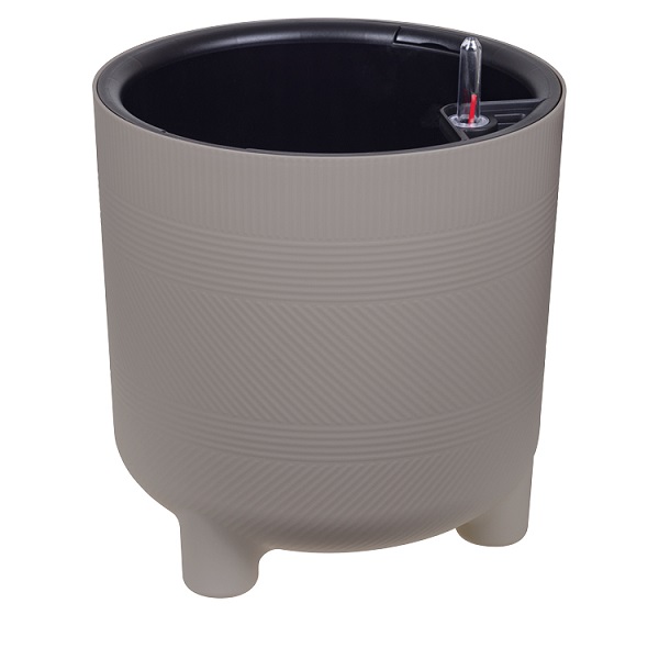 Кашпо ШЕНК D275мм 8л/13,5л с вставкой и с автополивом (то)