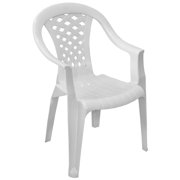 Кресло "Комфорт" белое (то)