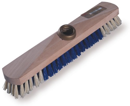 Щетка для пола, ворс 2.5 см, дер.колодка 27х5см,6-рядн.