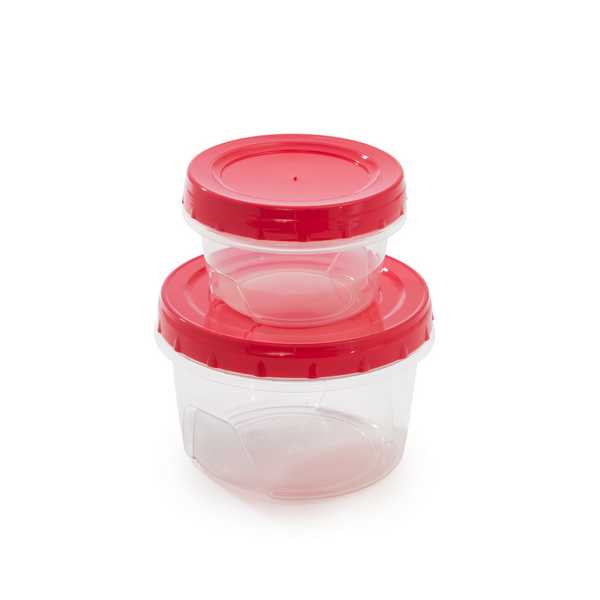 Набор банок 2шт.с закруч. крышкой 0,3л.+0,7л (то)