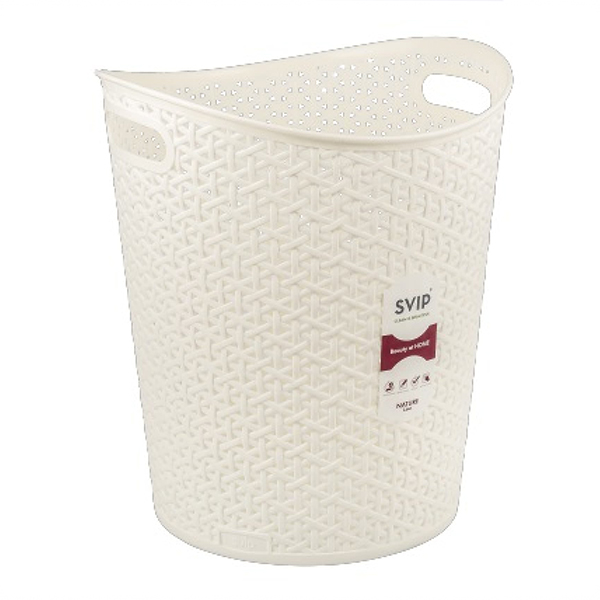 Корзина для бумаг Soul,285х275х320мм 13л айвори (то)
