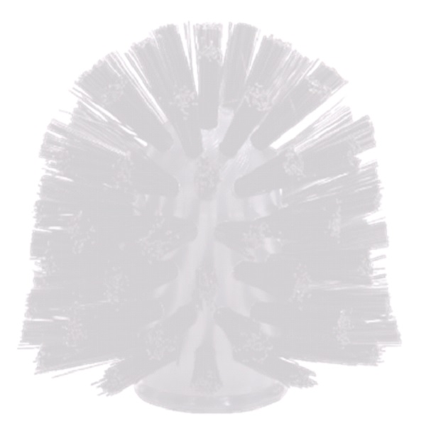 Ерш туалетный сменный 80х80х90мм (белый) (то)