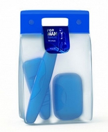 Дорожный набор Voyage "For men" (джинс)(то)