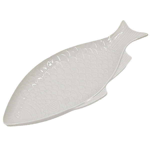 Блюдо керамическое сервировочное 28*13*2см