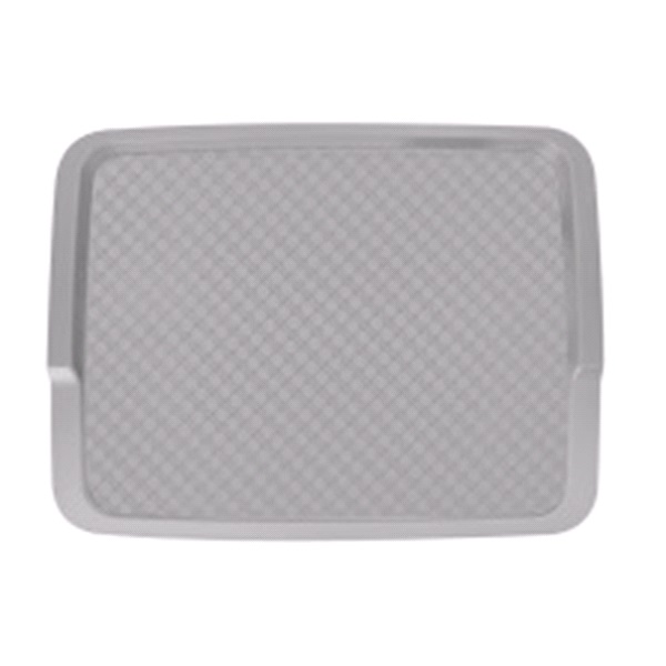 Подставка под миску д/животных LUCKY PET 33*26см (серый)(то)