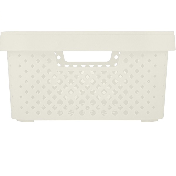 Корзинка STOCKHOLM 265х195х140мм 5л молочный туман (то)