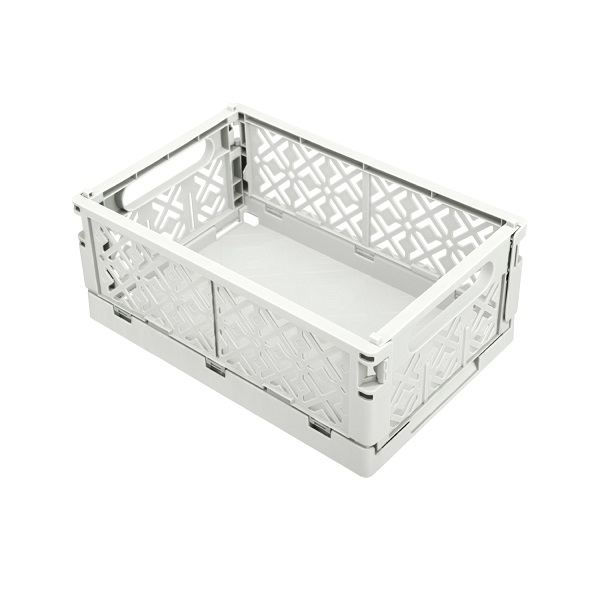 Ящик складной STOCKY М 249х167х103мм 3,4л (Белый)(то)