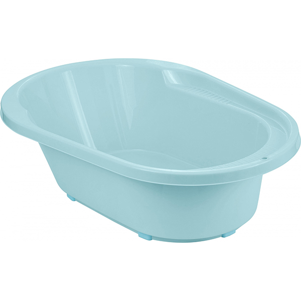 Ванночка детская Lalababy Follow Me со сливом 42л голубе облачко (то)
