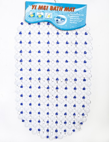 Коврик в ванную ПАУТИНКА, овальный 36*67см