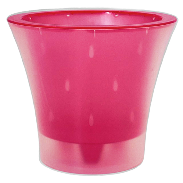 Горшок Ванда 6л с вкладкой Малиновый