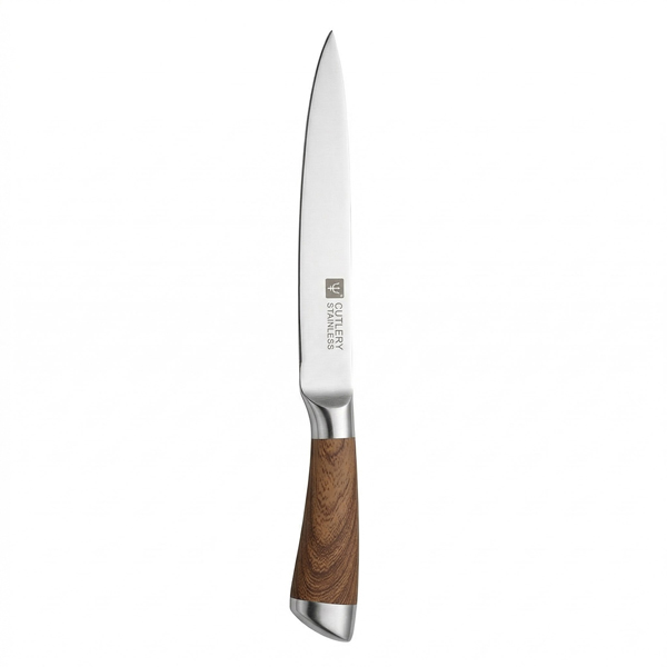 Нож столовый WOOD разделочный 20см