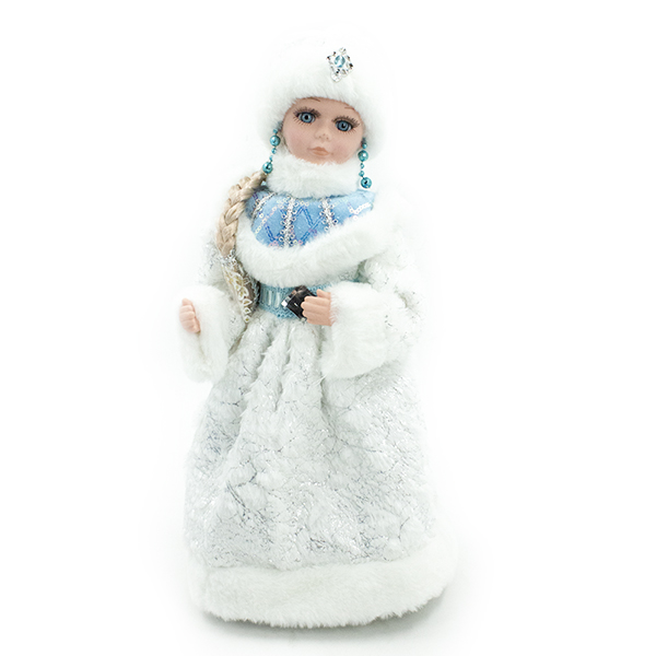 Фигурка  НОВОГОДНЯЯ декоративная "Снегурочка"  40см