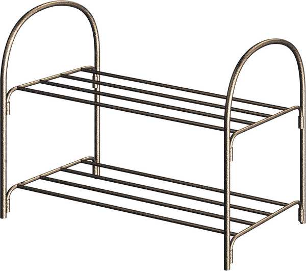 Полка для обуви 2-х ярусная (650*530*350мм)