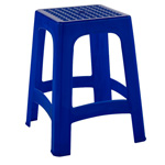 Табурет 360х360х460мм (синий)