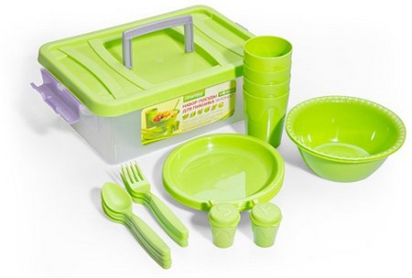 Набор посуды для пикника "Антонио" на 4 персоны (то)