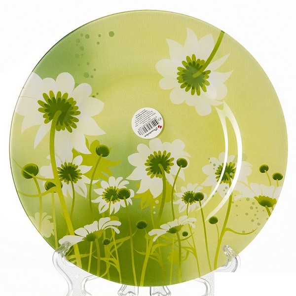 Тарелка КАМИЛЛА  из упроч.стекла  260мм 1шт.