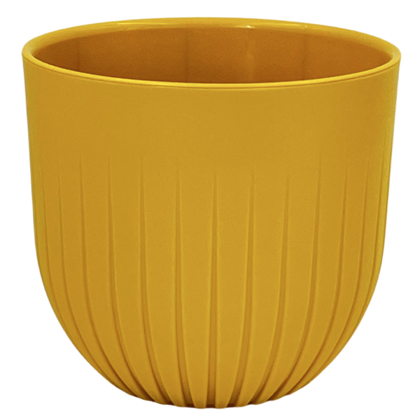 Горшок Альфа 4л с вкладкой Медовый