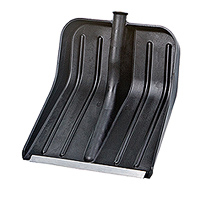 Лопата для снега без черенка "Люкс" 427х397х211мм (то)