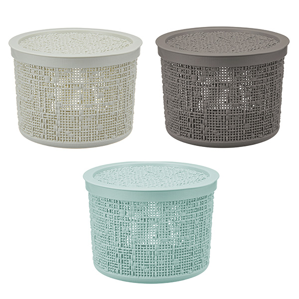 Коробка БЯЗЬ 2л с крышкой (то)