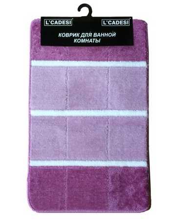 Коврик  MARATHON из пропилен. 50*80см  лиловый 6158060