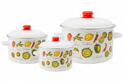 Набор эмал 3пр №19 Гратен ТМ Appetite