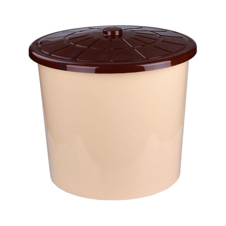 Бак 75л с крышкой универсальный (беж.) (то)