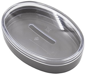 Мыльница Scarlet (дымчато-серый) (то)