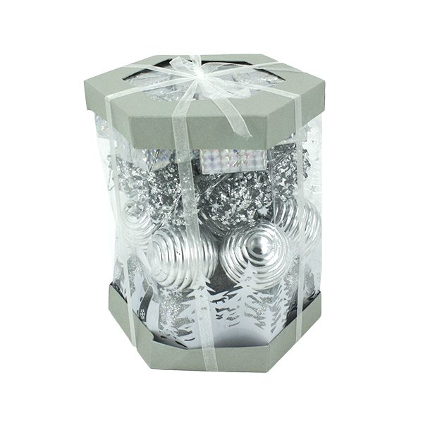 Шары елочные 6см, 28шт