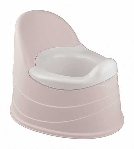 Горшок детский со вставкой (светло-бежевый)(то)