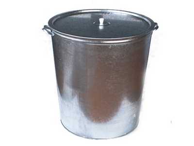 Бак оцинкованный с крышкой 100 л