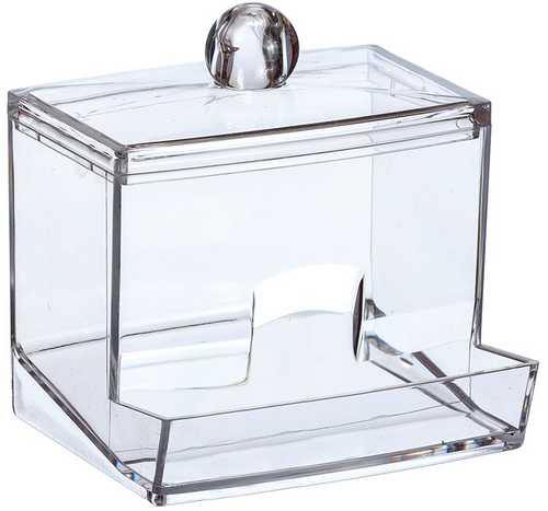 Контейнер для ватных палочек прозрачный (то)