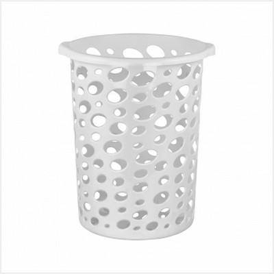 Корзина для мусора 12л "Сорренто" (светло-бежевый)(то)